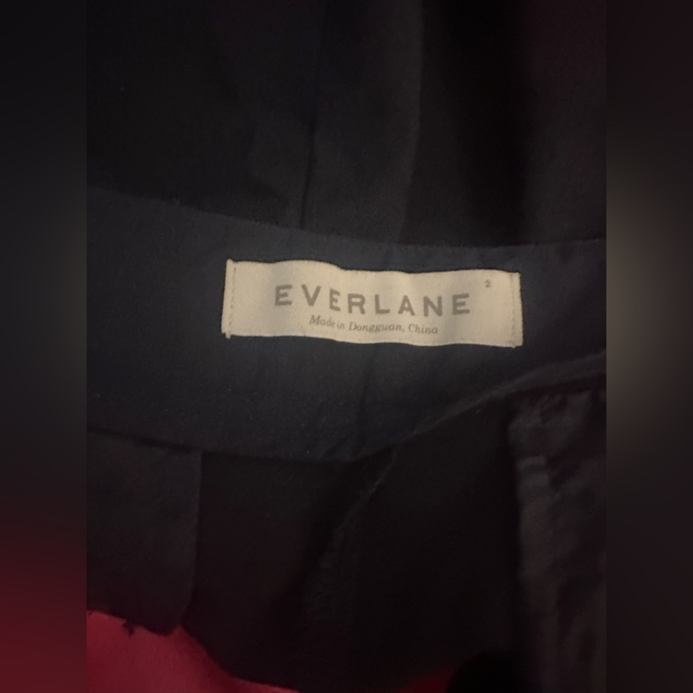 Everlane Midnight Black Trousers - Picture 3 of 5